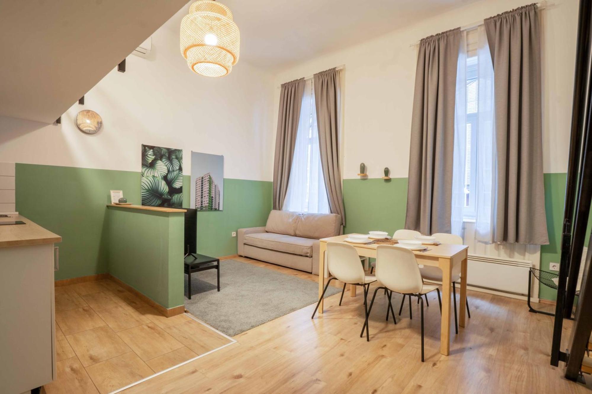 Cosy Studio In Terezvaros W41 Green Budapest Exterior photo